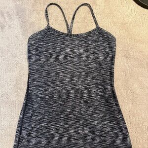 Women's Gray Spaghetti Strap Top
